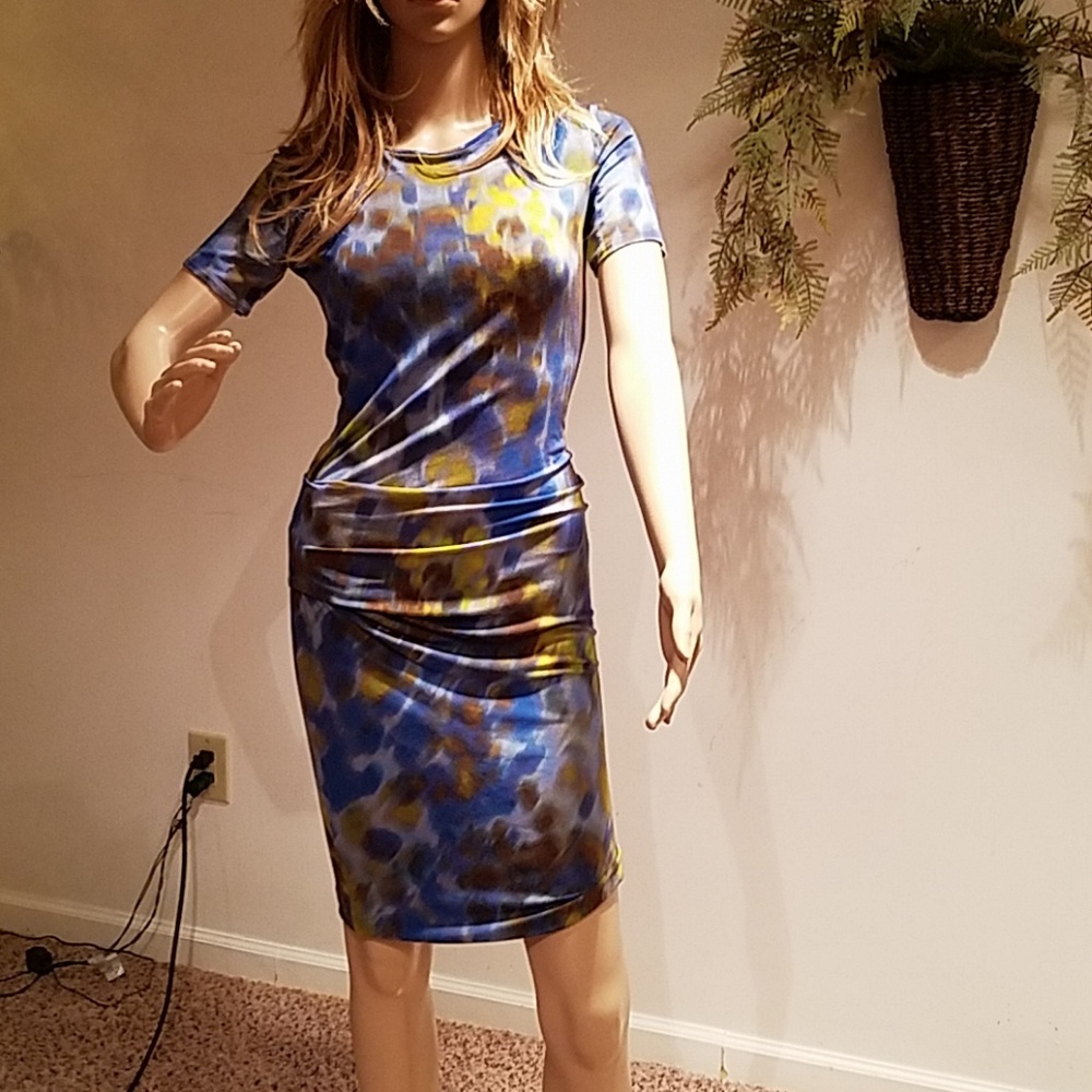 Halston Heritage stretch dress XS